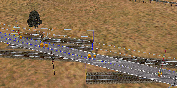 Place crossing gates