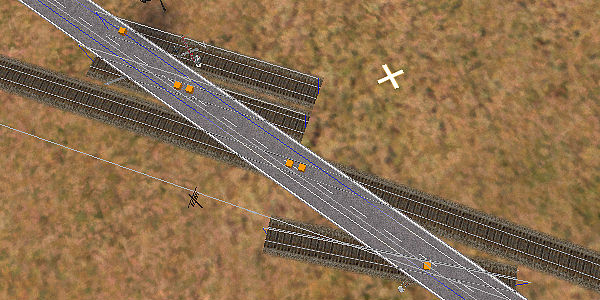 Place crossing gates