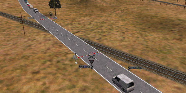Place crossing gates